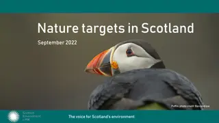Nature Targets in Scotland: Conservation Progress and Environmental Commitments