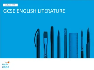GCSE English Literature Exam Tips