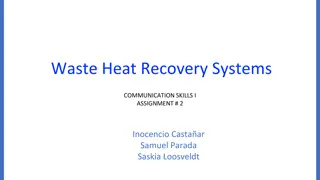 Waste Heat Recovery Systems Overview