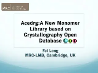 Advanced Crystallography Developments