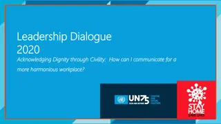Communicating for Workplace Harmony