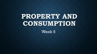 Understanding Property and Consumption Trends in History