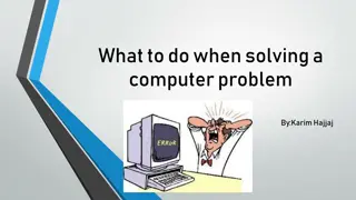 Troubleshooting Computer Problems: Tips and Tricks