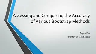 Bootstrap Methods Comparison for Confidence Intervals
