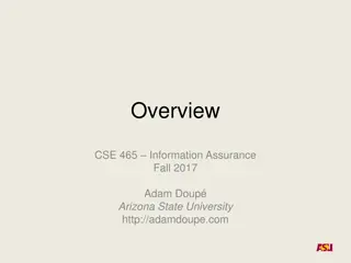 Information Assurance Essentials