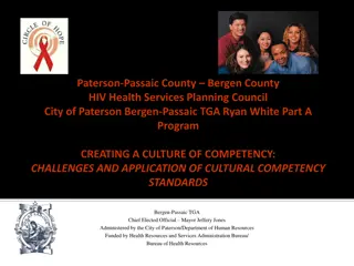 Challenges and Applications of Cultural Competency Standards in HIV Health Services