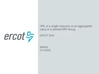 Understanding Single Resource vs. Aggregated Value in IRR Groups