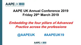 Embedding the Four Pillars of Advanced Practice Across Professions