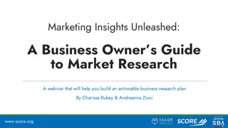 Unleash Your Market Research Potential with this Actionable Webinar!