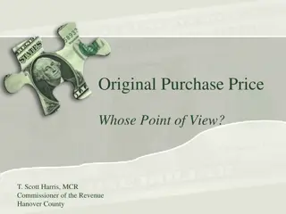 Machinery & Tools Tax Valuation Methods Dispute