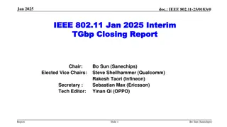 IEEE 802.11-25 Interim Session Report