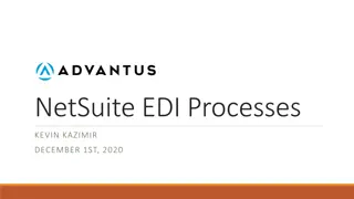 Understanding NetSuite EDI Processes