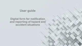 Digital Form for Hazard and Accident Reporting