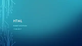 What is HTML and How to Use It