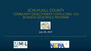Business Assistance Program in Schuylkill County