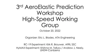 High-Speed Aeroelastic Prediction Workshop Details