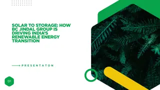 Solar to Storage How BC Jindal Group is Driving India’s Renewable Energy Transition