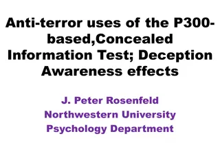 P300-Based Deception Detection in Anti-Terror Applications