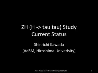 Physics and Software Meeting Updates