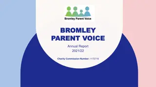 Bromley Parent Voice Annual Report 2021/22 Highlights