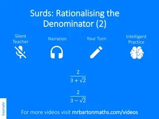 Understanding Surds and Rationalization
