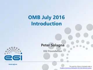 EGI Foundation Updates and Announcements