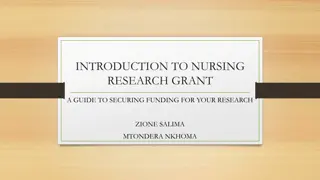Securing Nursing Research Funding: A Comprehensive Guide