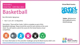 Virtual Black Country Basketball Challenge 2021
