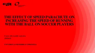 Effect of Speed Parachute on Soccer Players' Running Speed