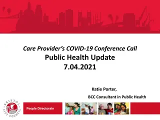 Bristol COVID-19 Update and Vaccination Efforts