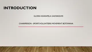 Sports Volunteers Movement in Botswana: Challenges and Strategies