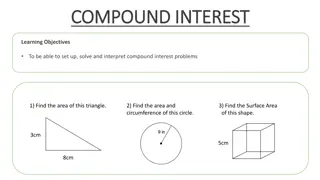 Compound Interest and Depreciation Problems