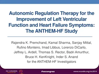 Autonomic Regulation Therapy for Heart Failure Improvement