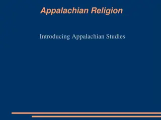 Exploring Appalachian Mountain Religion and Traditions
