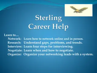 Career Empowerment and Networking Strategies