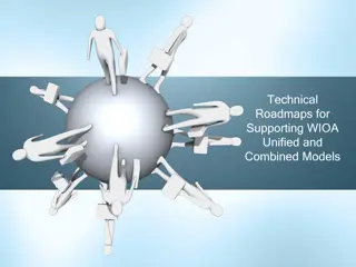 Supporting WIOA Unified Models Roadmaps