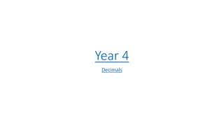 Understanding Decimals: Tenths and Hundredths