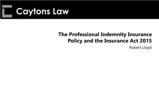 Understanding Professional Indemnity Insurance Policies