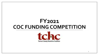 Ending Homelessness: HUD CoC Program FY2021 Overview
