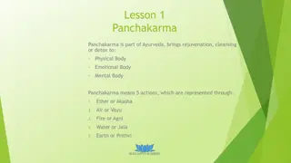 Understanding Panchakarma and Ayurveda