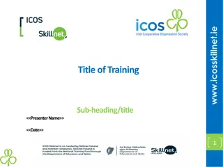 Essential Training Programme Information
