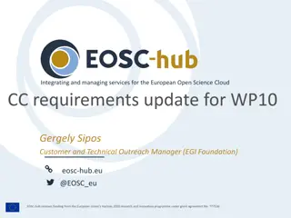 European Open Science Cloud Services Integration