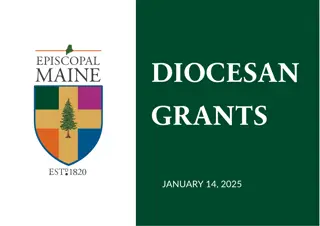 Diocesan Grants Information and Types