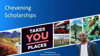 Chevening Scholarships - Empowering Future Leaders