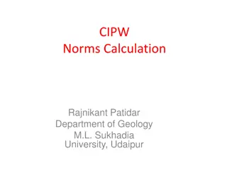 CIPW Norms Calculation Guide