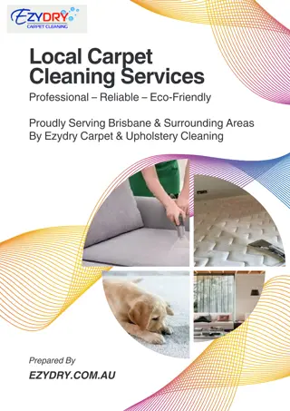 Local Carpet Cleaning Services