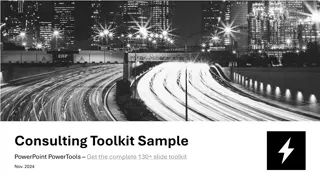 Powerful Consulting Toolkit for High-impact Presentations