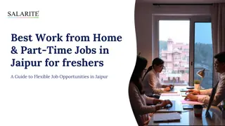 Best Work from Home & Part-Time Jobs in Jaipur
