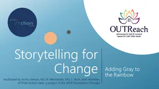 Changing Narratives Through Storytelling for LGBTQ+ Communities