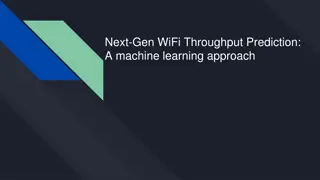 Enhancing WiFi Throughput Prediction with Machine Learning
